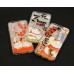 iPhone SE 5 5s - Japanese Lucky Cat Vitality Clear TPU Soft Protective Phone Cover Case